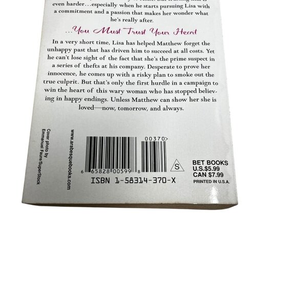 You Are Loved By Karen‎ White-Owens Paperback 2003 Romance Novel BET Books - Picture 8 of 12